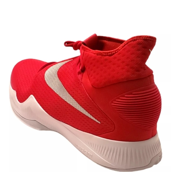 Size Mens US 12/UK11 Nike Zoom Hyperrev 2015 University Red TB Basketball Shoes - Picture 6 of 9